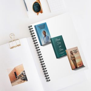 Mary Agumba –  Notebook | Spiral Ruled Journal